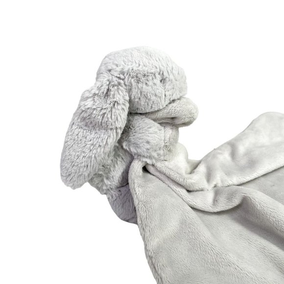 Little Jellycat Bashful Bunny Rabbit Lovey Security Blanket Stuffed Plush - Picture 3 of 9